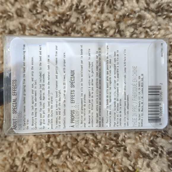 About-Face Volume Up Mirrorball faux pearl embellished high volume lashes - Picture 8 of 9